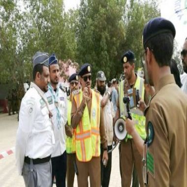 قيادة الدفاع المدني: الكشافة هم من أعيننا الساهرة في الميدان خلال أيام الحج