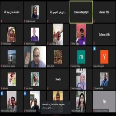 جمعية الكشافة تبدأ مشاركتها في ورش العمل العربية التفاعلية الافتراضية